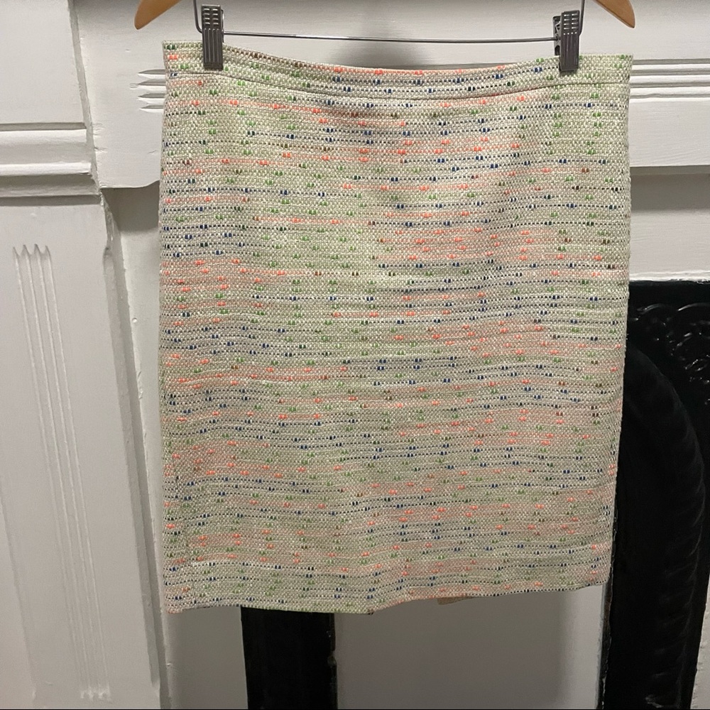 J. Crew Confetti Tweed Skirt